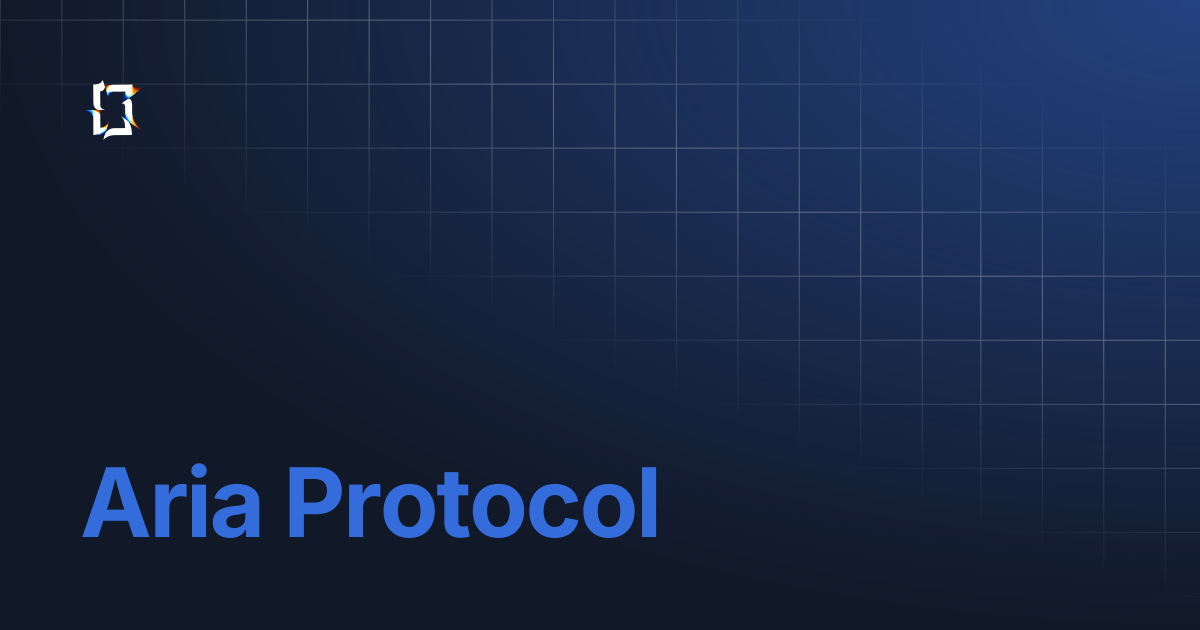 Aria Protocol | Aria Docs
